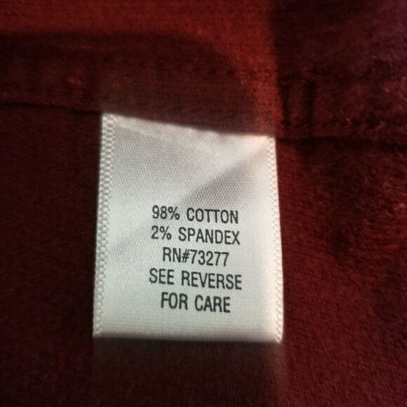 SONOMA " LIFE &STYLE" PETITE STRETCH SIZE PXL. BURGANDY. COTTON, SPANDEX BLAZER - Picture 7 of 15